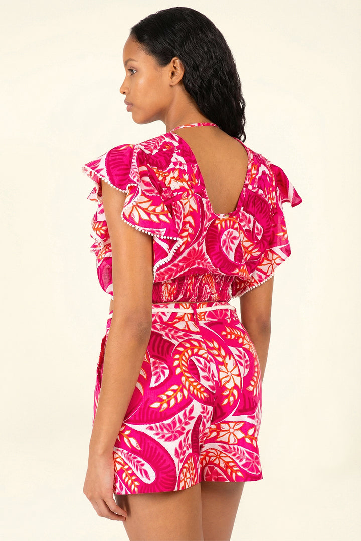 Short Chantal - Pink Holy Snake - Poupette St Barth