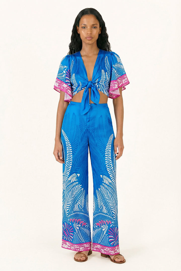 Pant Clea - Blue Oolong - Poupette St Barth