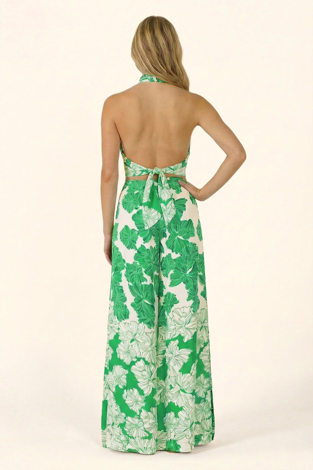 Top Suma - Green Flower Bunch - Poupette St Barth