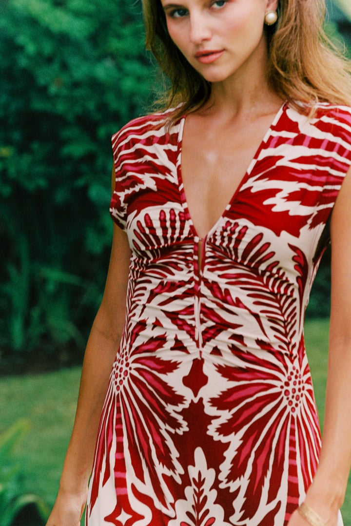 Long Dress Nova - Bordo Cartagena