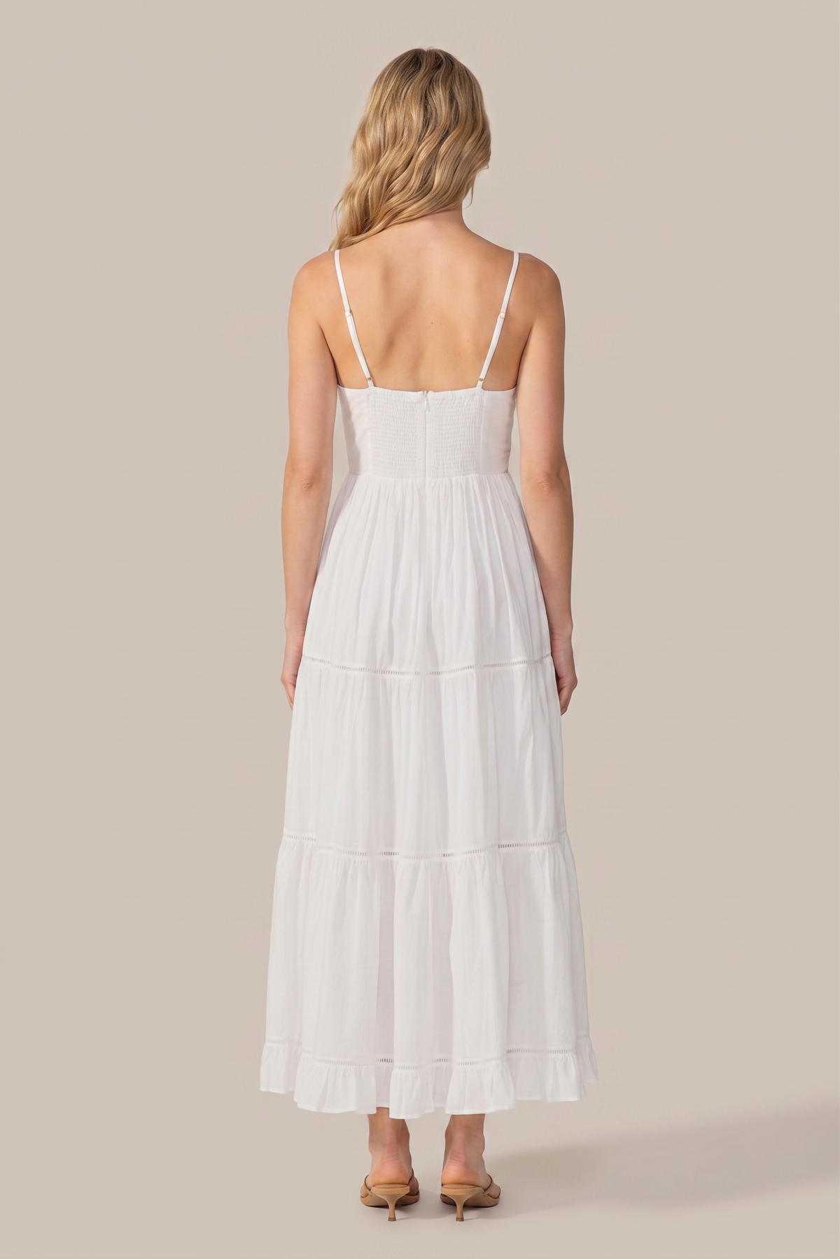 Robe Longue Milena - Natural White Provence