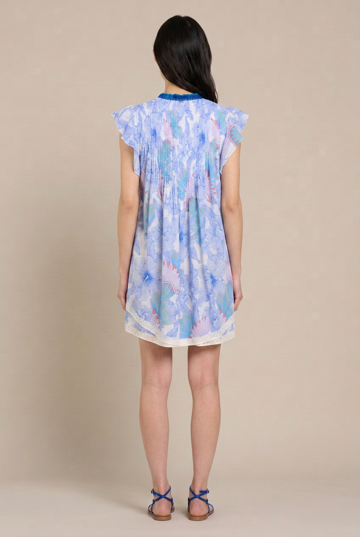 Mini Dress Sasha - Blue Padang