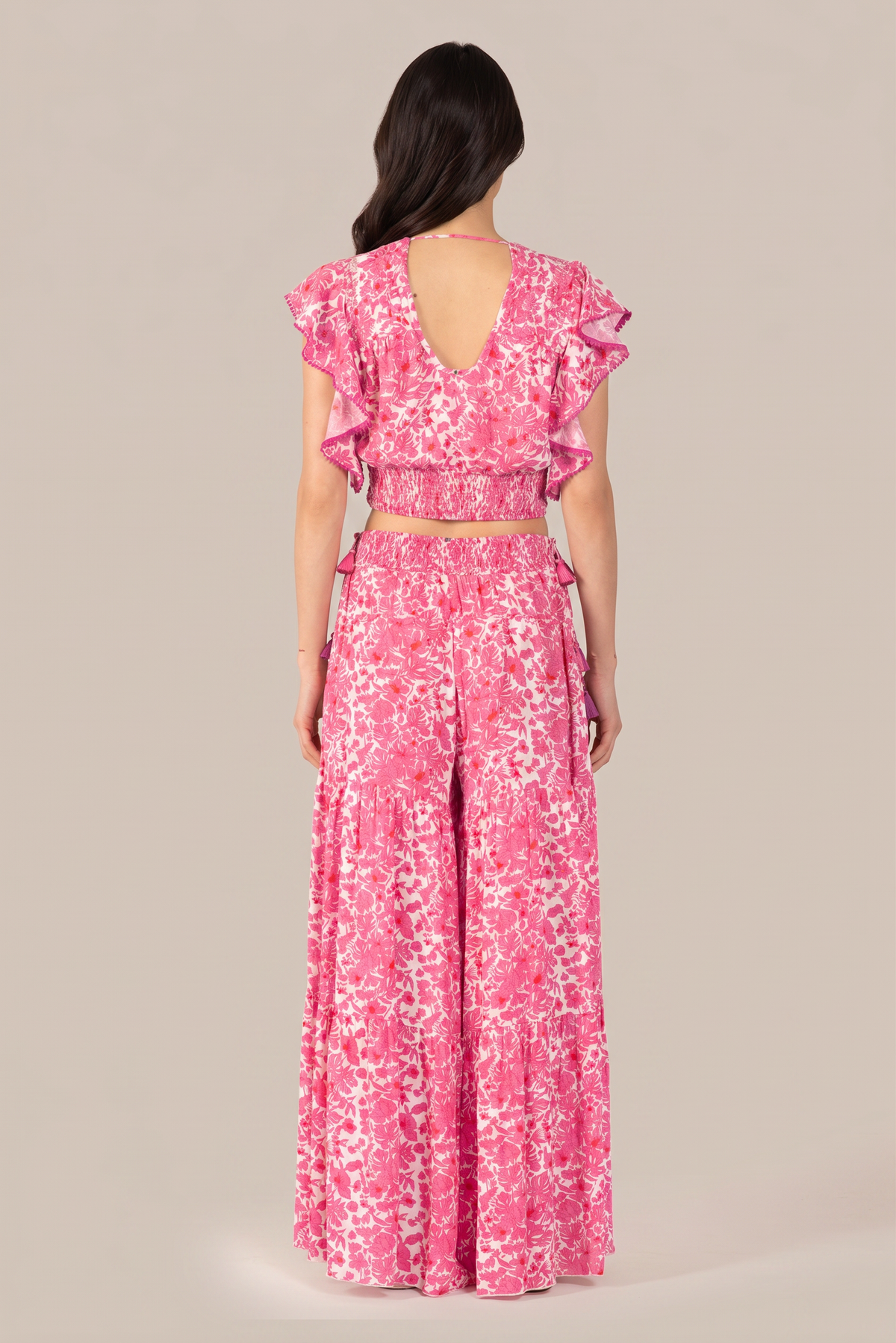 Pantalon Soledad - Pink Aquaflora