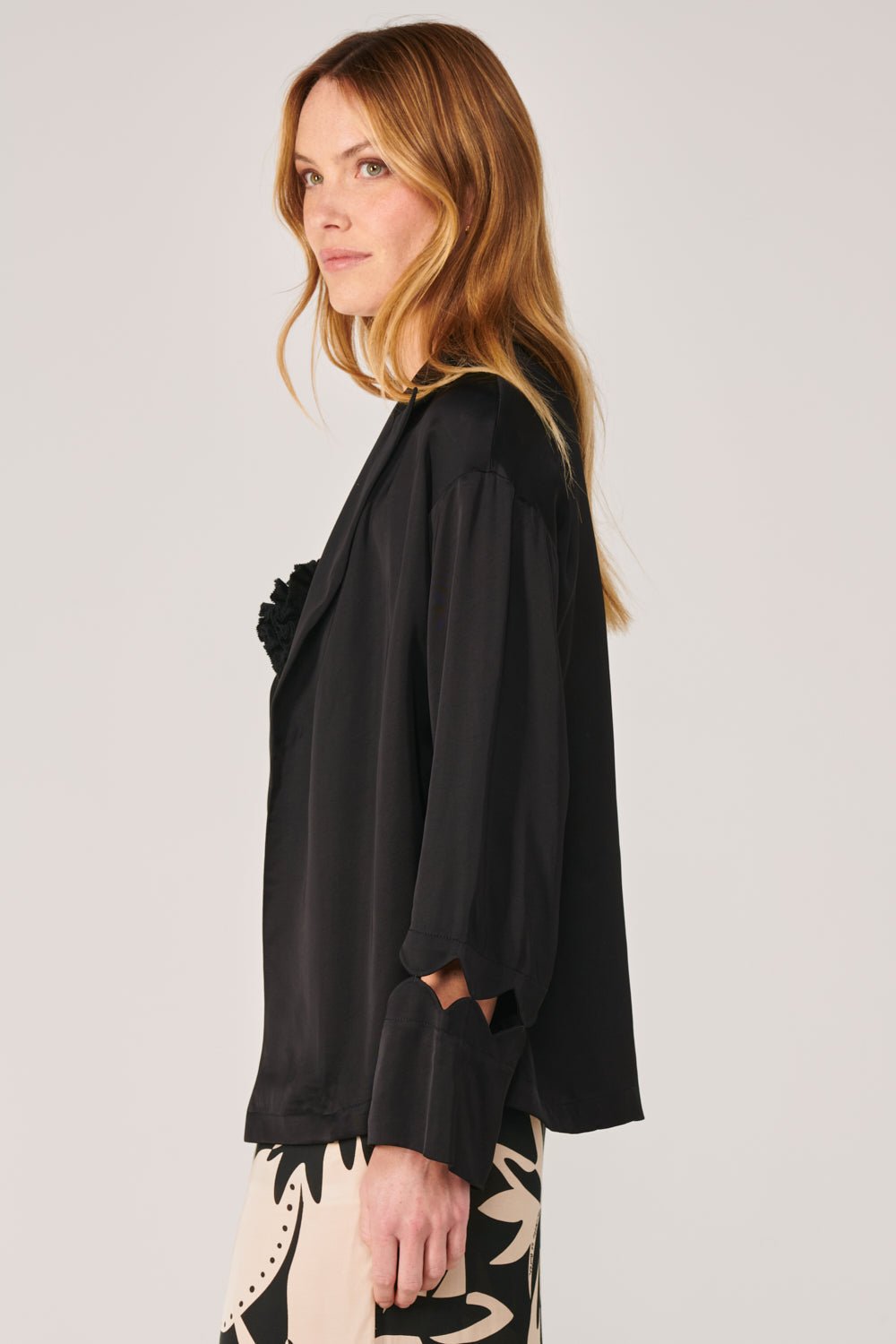 Black jacket – Jacket June by Poupette St Barth, view 4