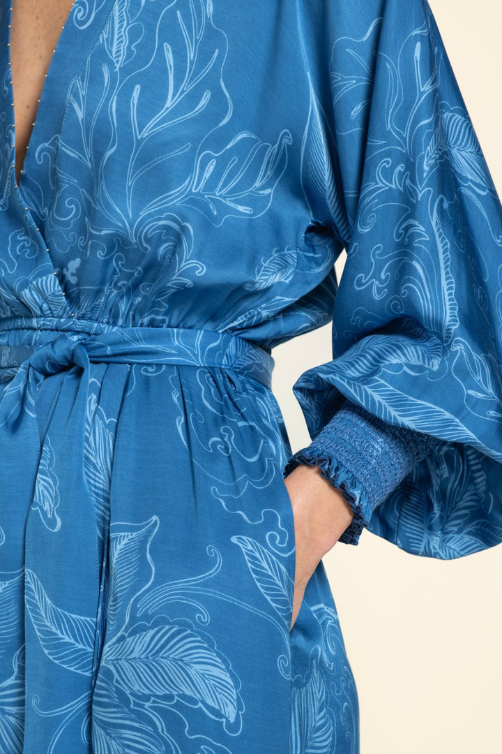 Blue Reef long dress – Long Dress Kristen by Poupette St Barth, view 3