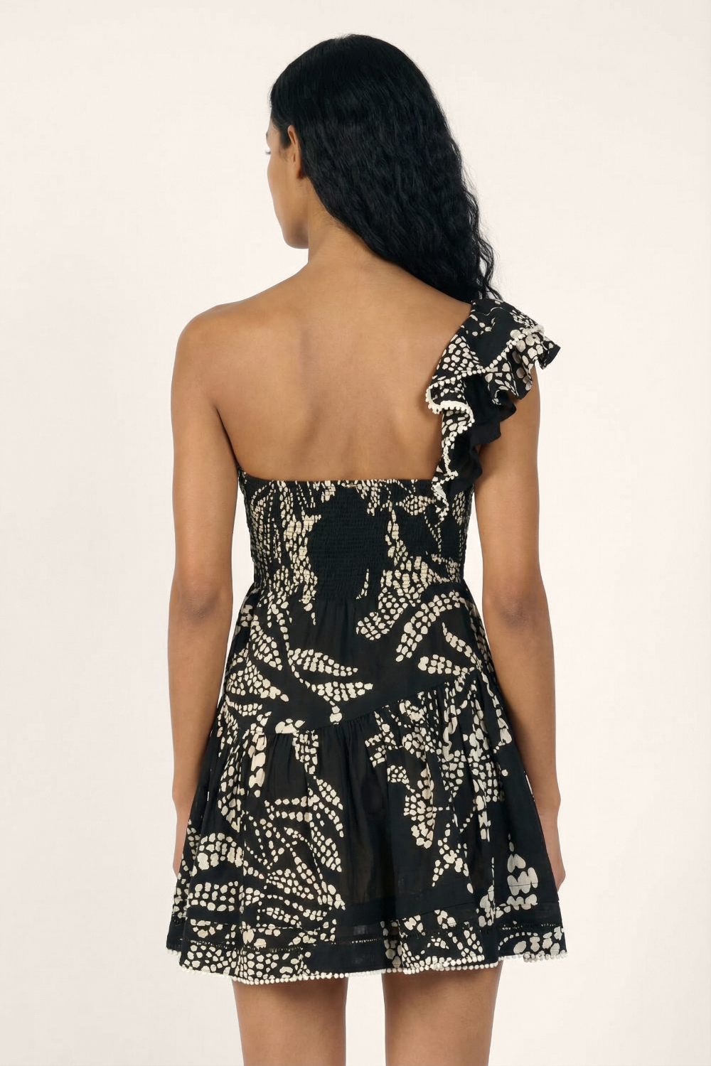 Mini Dress Niki - Black Austral | Poupette St Barth
