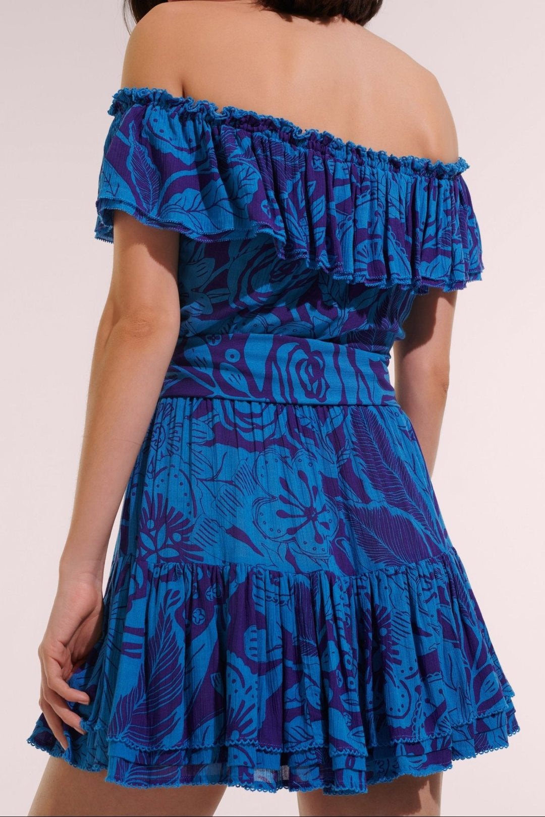 bella blu mini dress Bella Strapless Babydoll Mini Dress