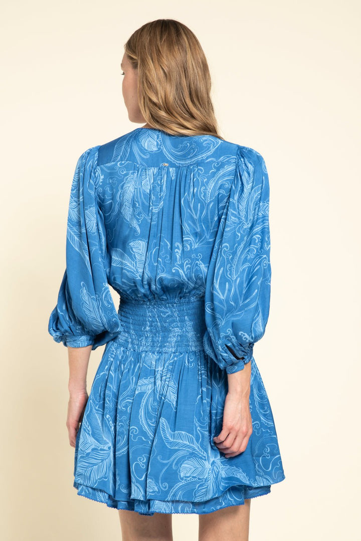 Blue Reef mini dress – Mini Dress Colleen by Poupette St Barth, view 5
