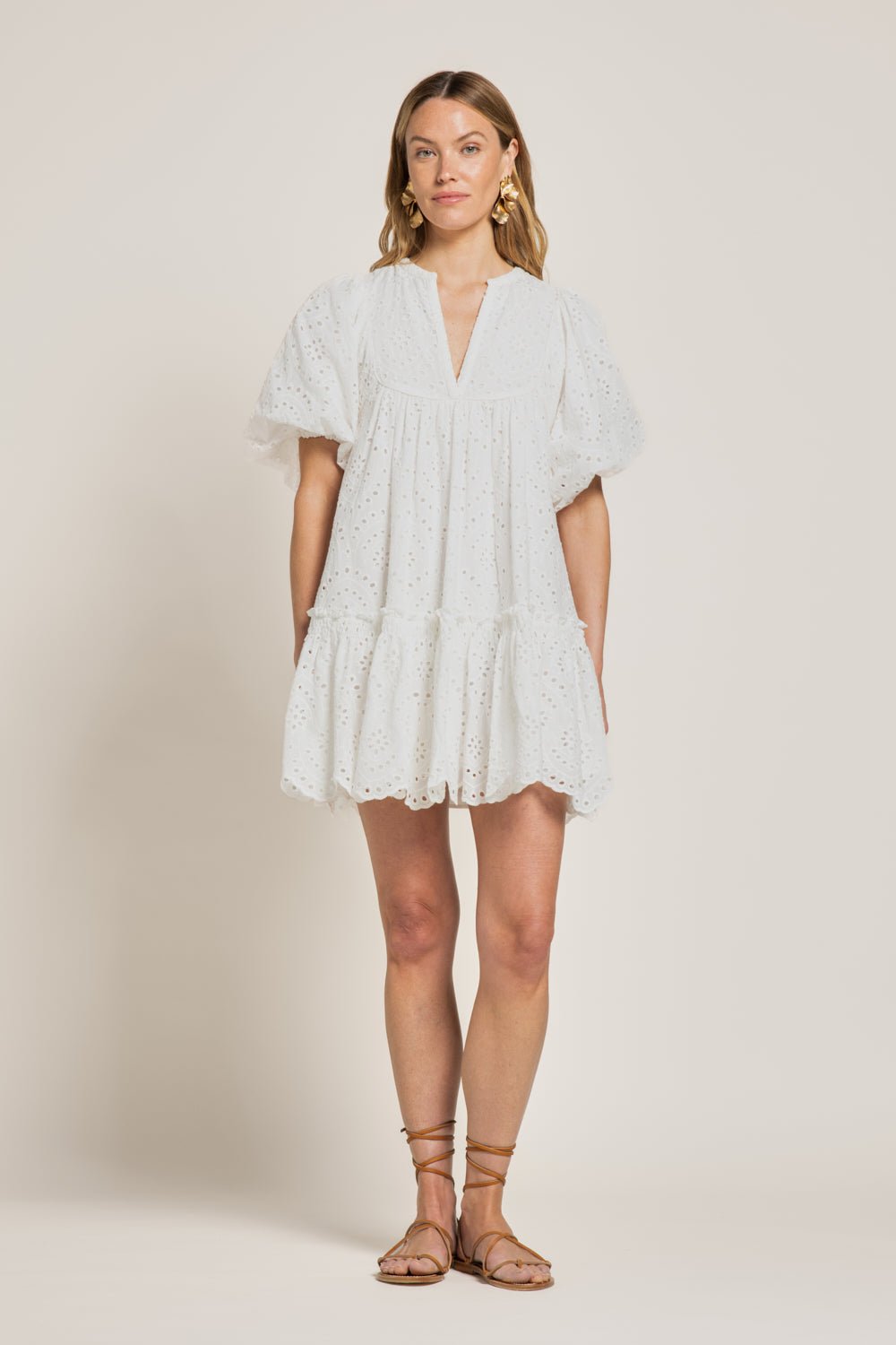 Mini Dress Cruz | White | XS