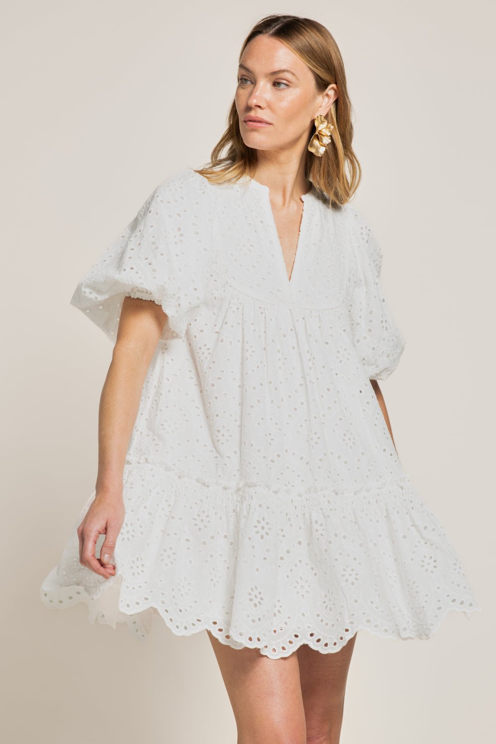 Mini Dress Cruz | White | XS