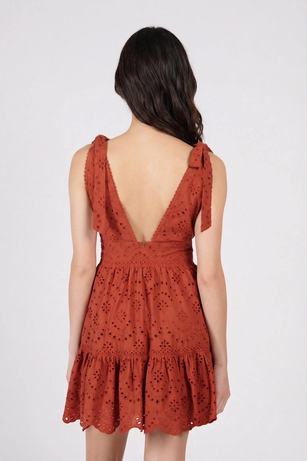 Paprika mini dress – Mini Dress Cara by Poupette St Barth, view 4