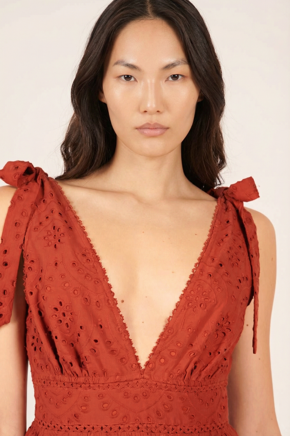Paprika mini dress – Mini Dress Cara by Poupette St Barth, view 3