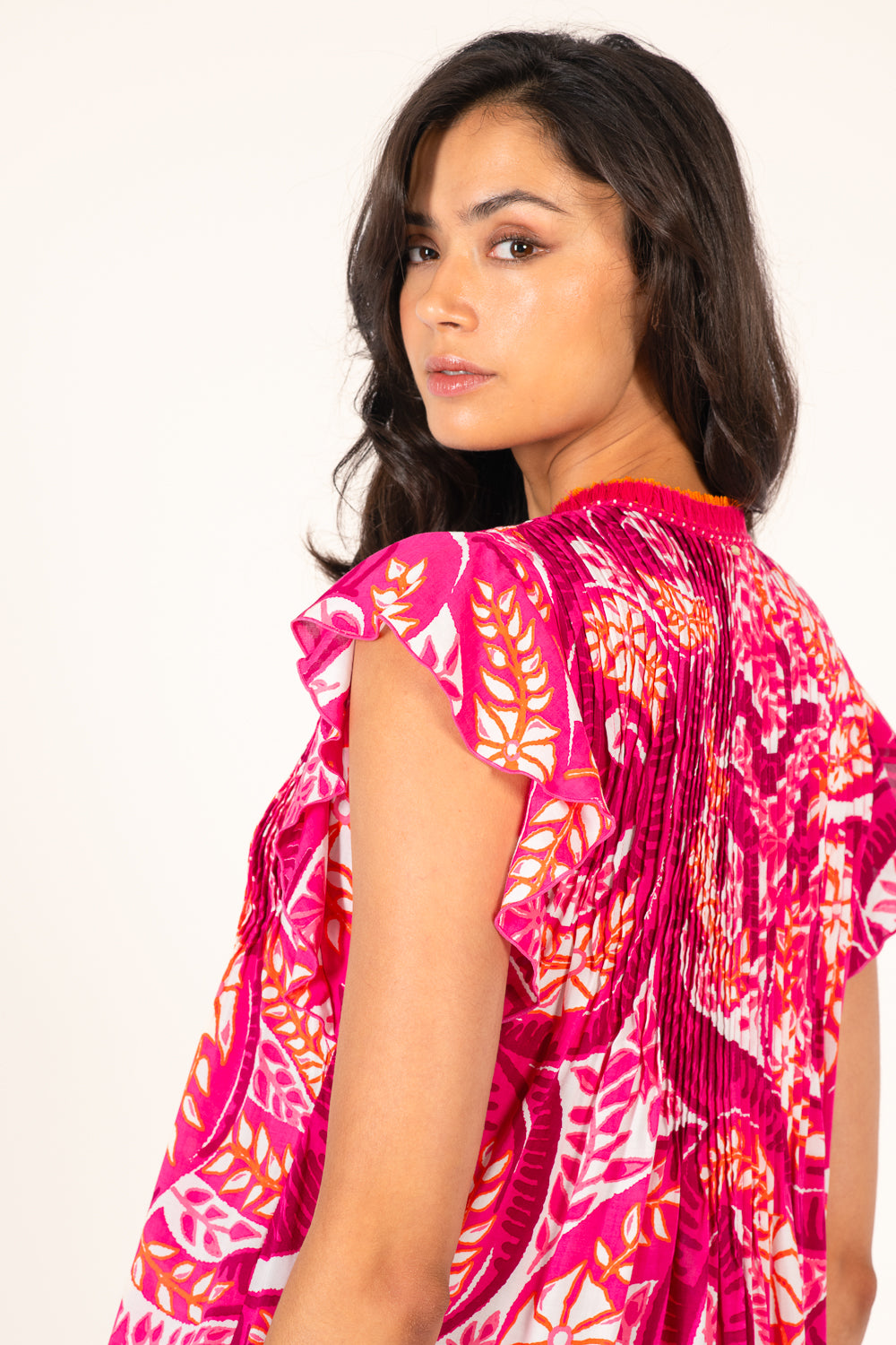 Pink Holy Snake mini dress – Mini Dress Sasha by Poupette St Barth, view 4