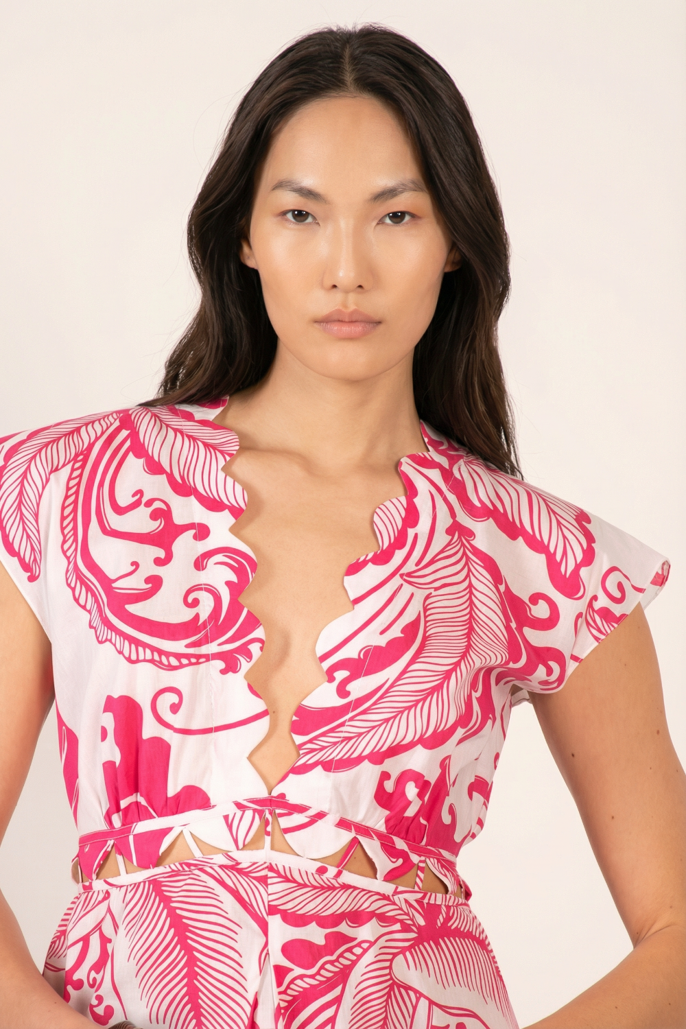 Pink Reef Wave mini dress – Mini Dress Hazel by Poupette St Barth, view 4