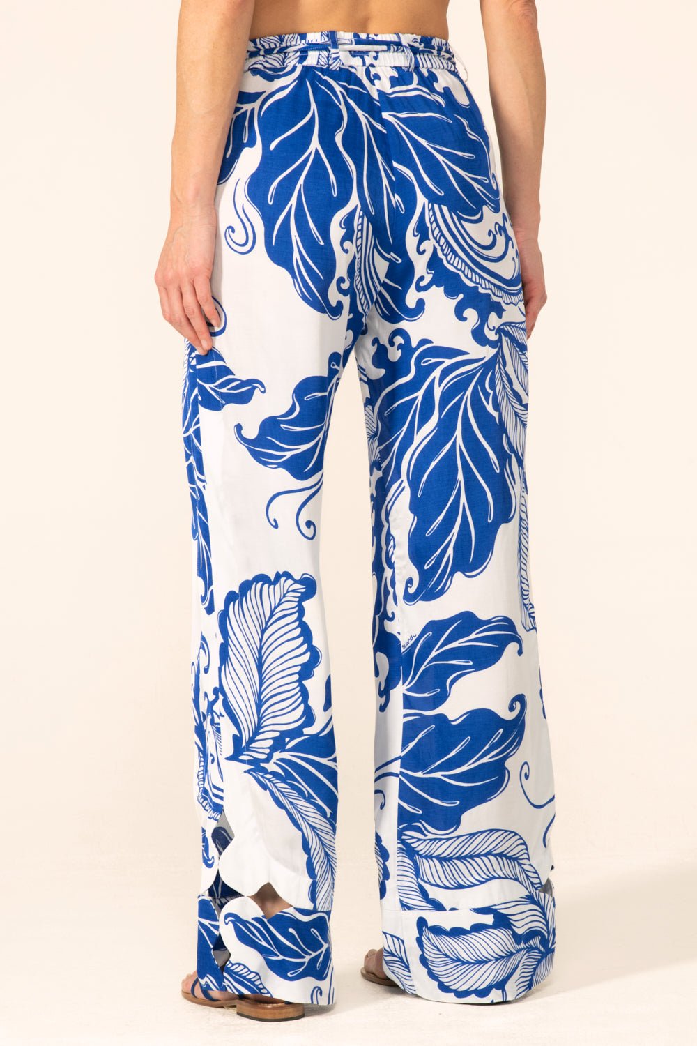 Blue Reef Wave pants – Pant Patti by Poupette St Barth, view 4