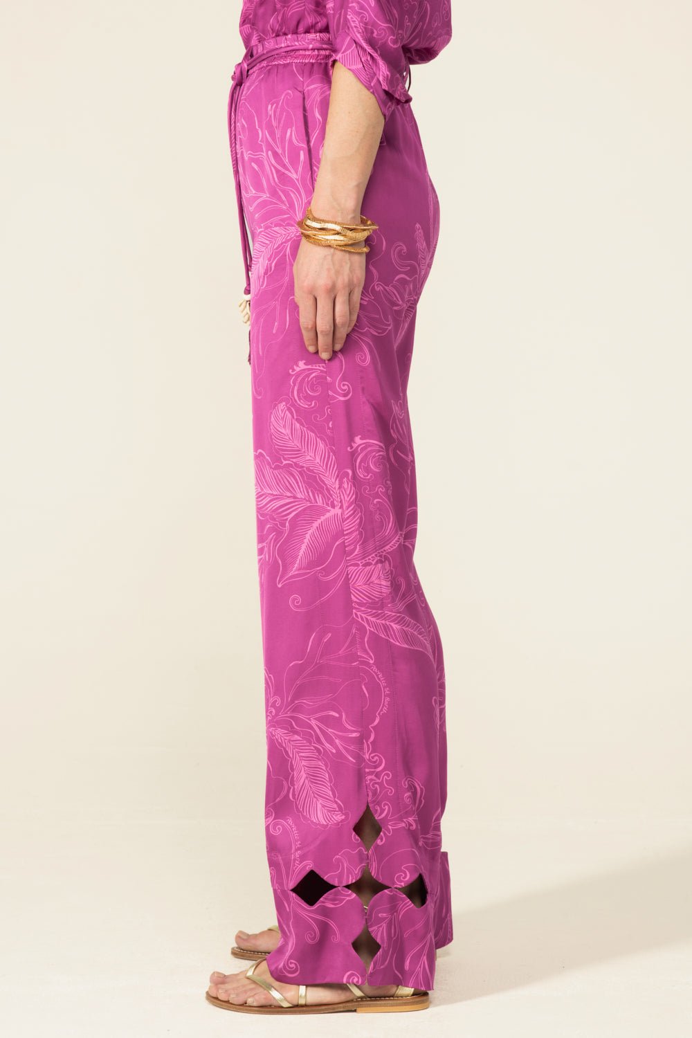 Purple Reef pants – Pant Patti by Poupette St Barth, view 4