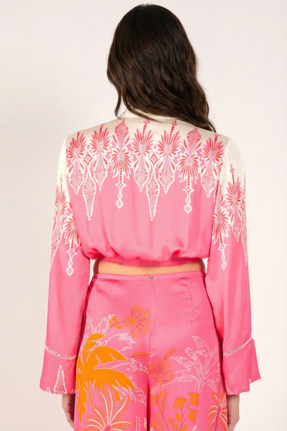 Pink Canopy shirt – Shirt Sidonie by Poupette St Barth, view 5