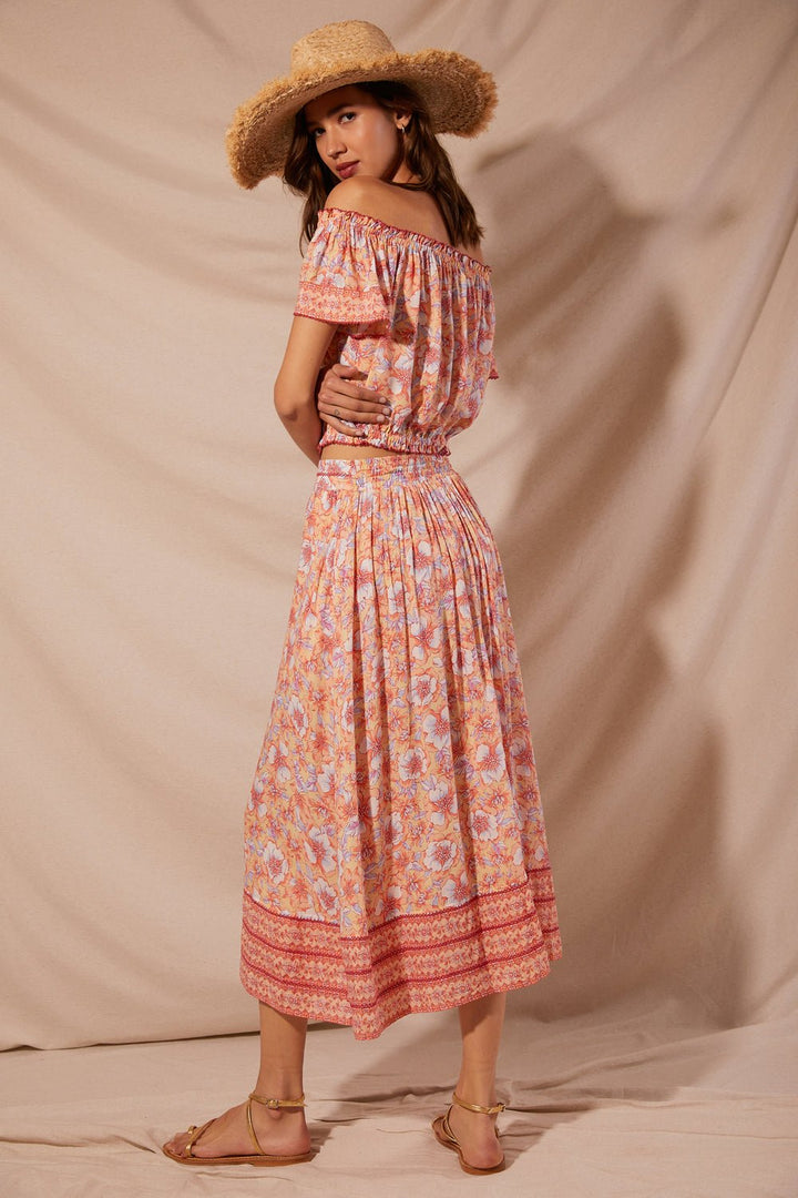 Top Camilla - Yellow Dalia