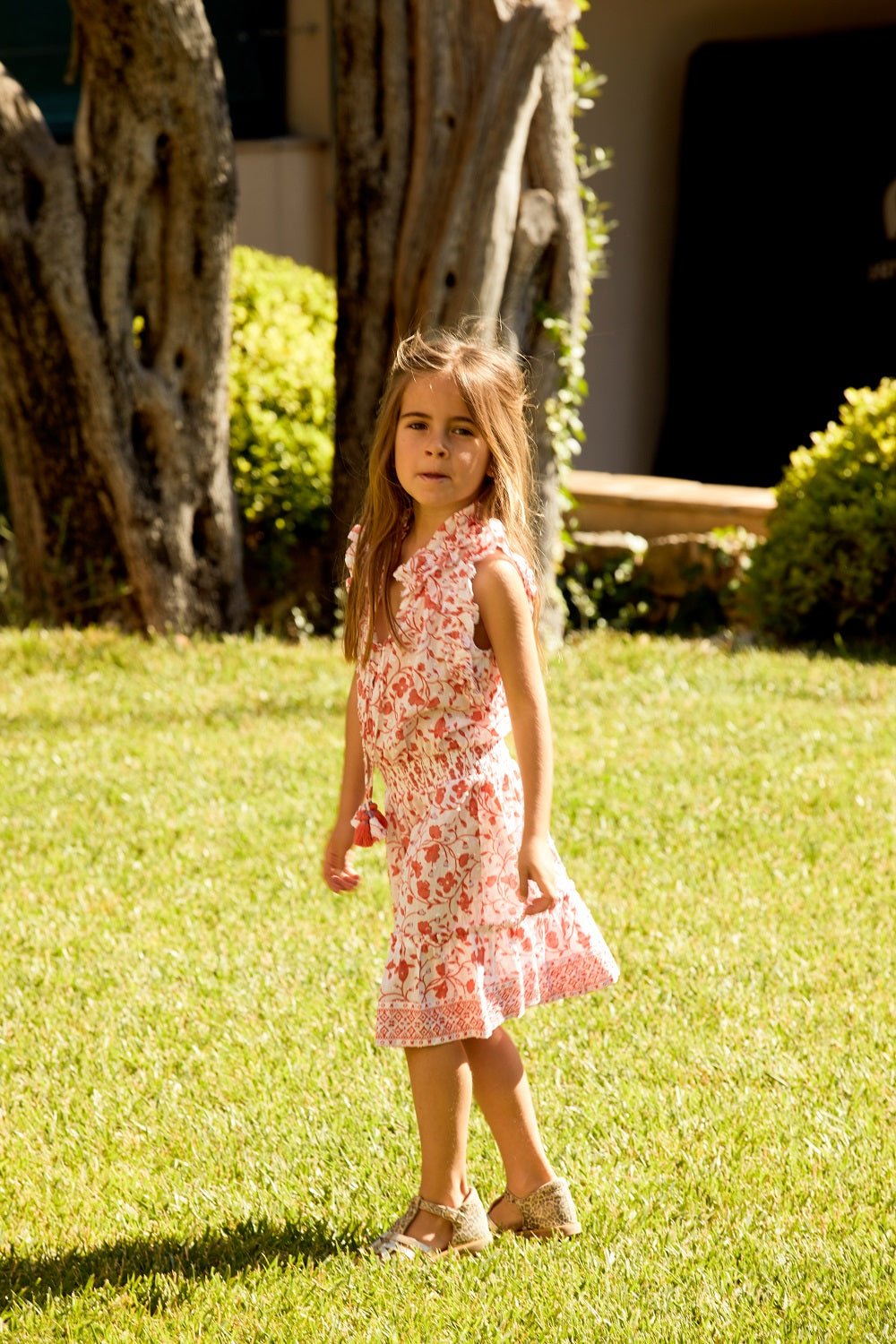 Kids Mini Dress Triny Orange Nice