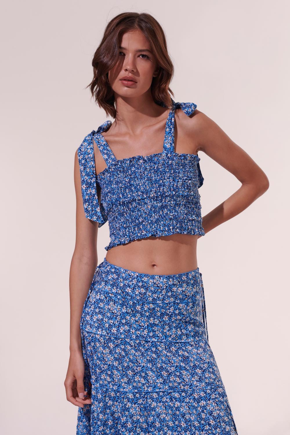 Top Triny - Blue Paquerette