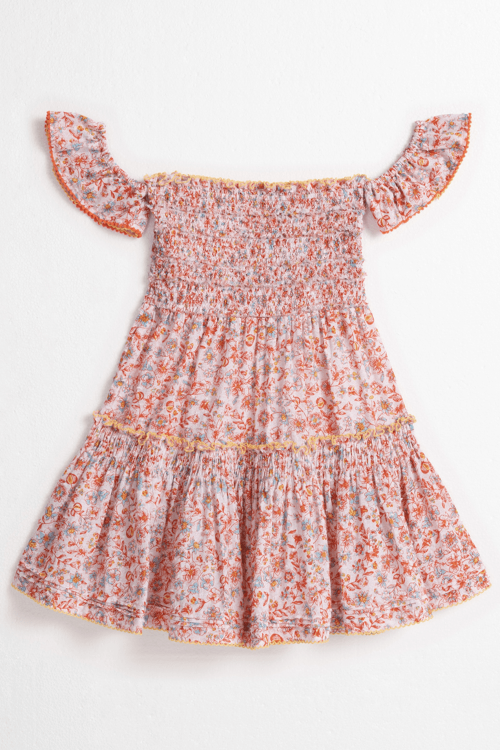 Poupette St Barth - Kids Mini Dress Aurora - Pink Magnolia