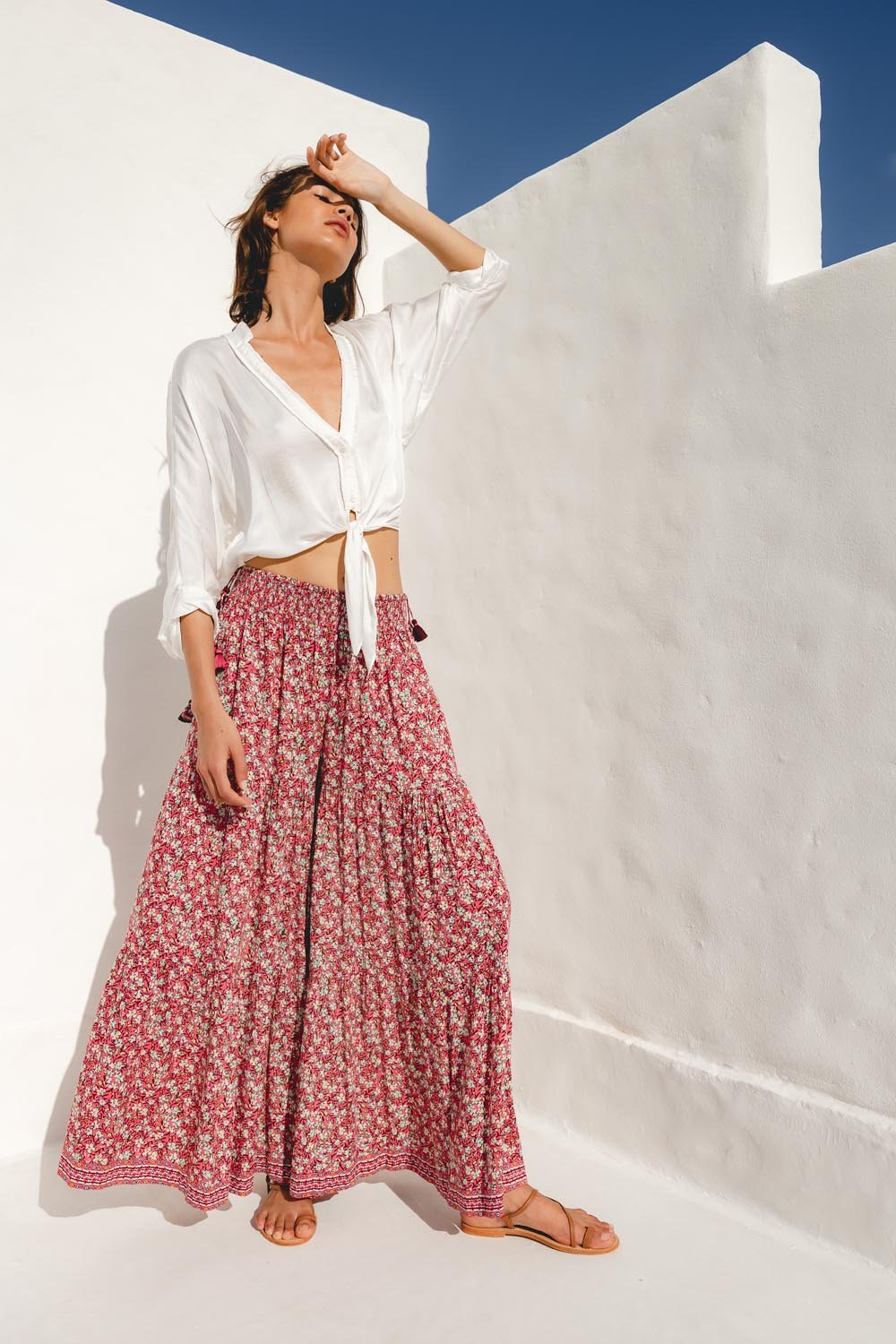 Pant Soledad - Pink Paquerette