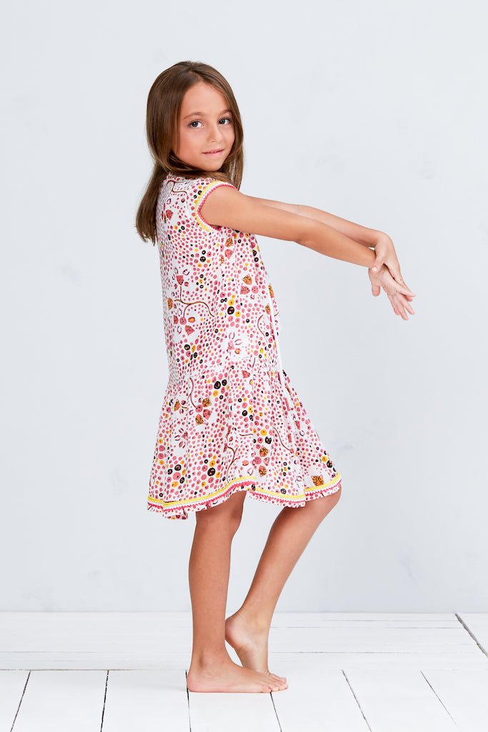 Mini Dress Lucy - Pink Leopard (561856872478)