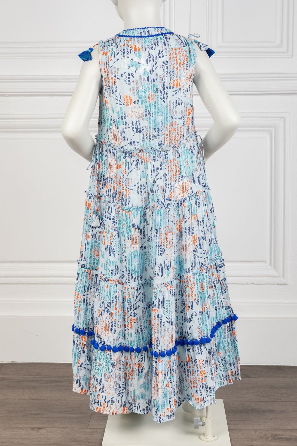 Poupette St Barth Kids Long Dress Ivy