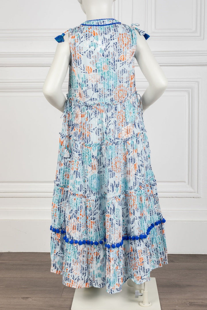 Poupette St Barth Kids Long Dress Ivy