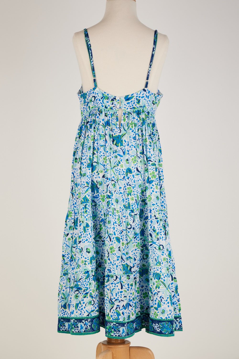 Kids Long Dress Pippa Blue Monaco