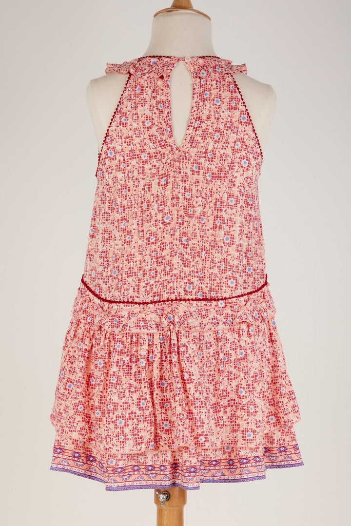 Kids Mini Dress Mae Pink Je T'Aime