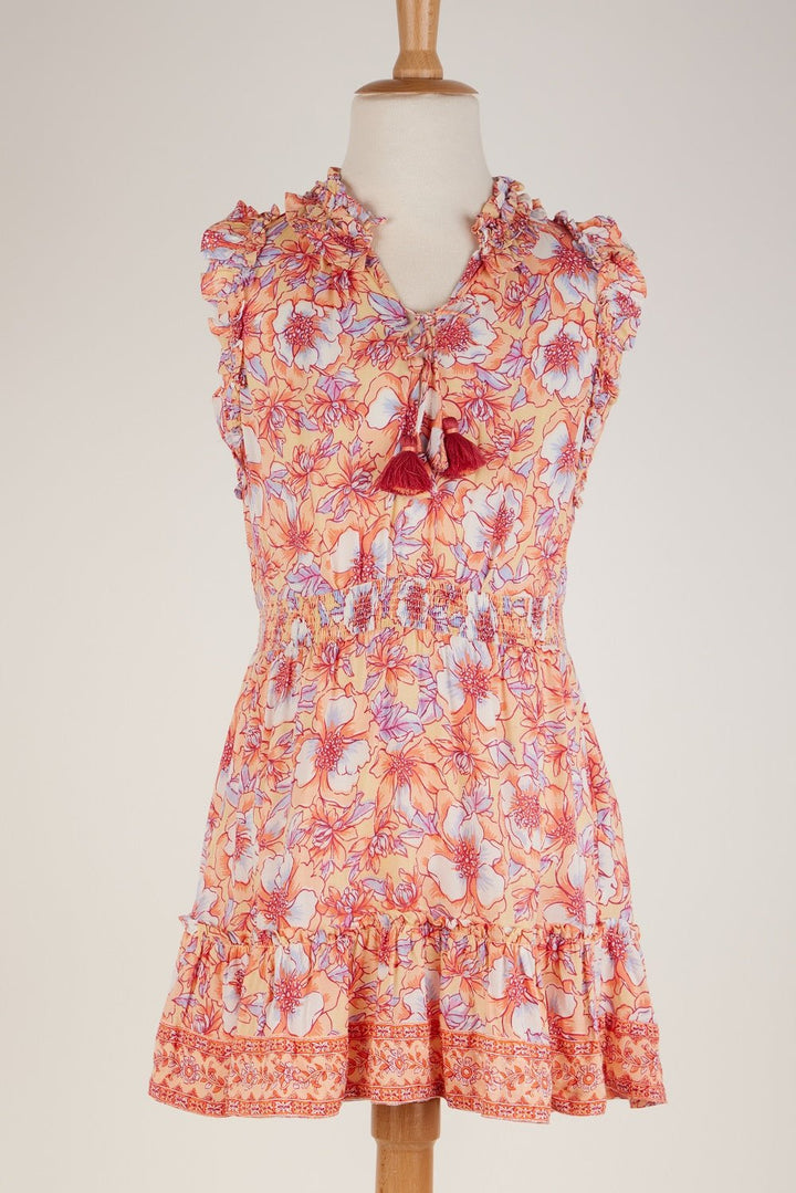 Kids Mini Dress Triny Yellow Dalia