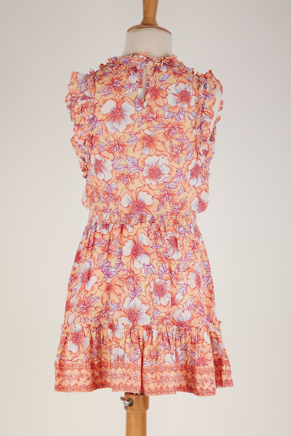 Kids Mini Dress Triny Yellow Dalia