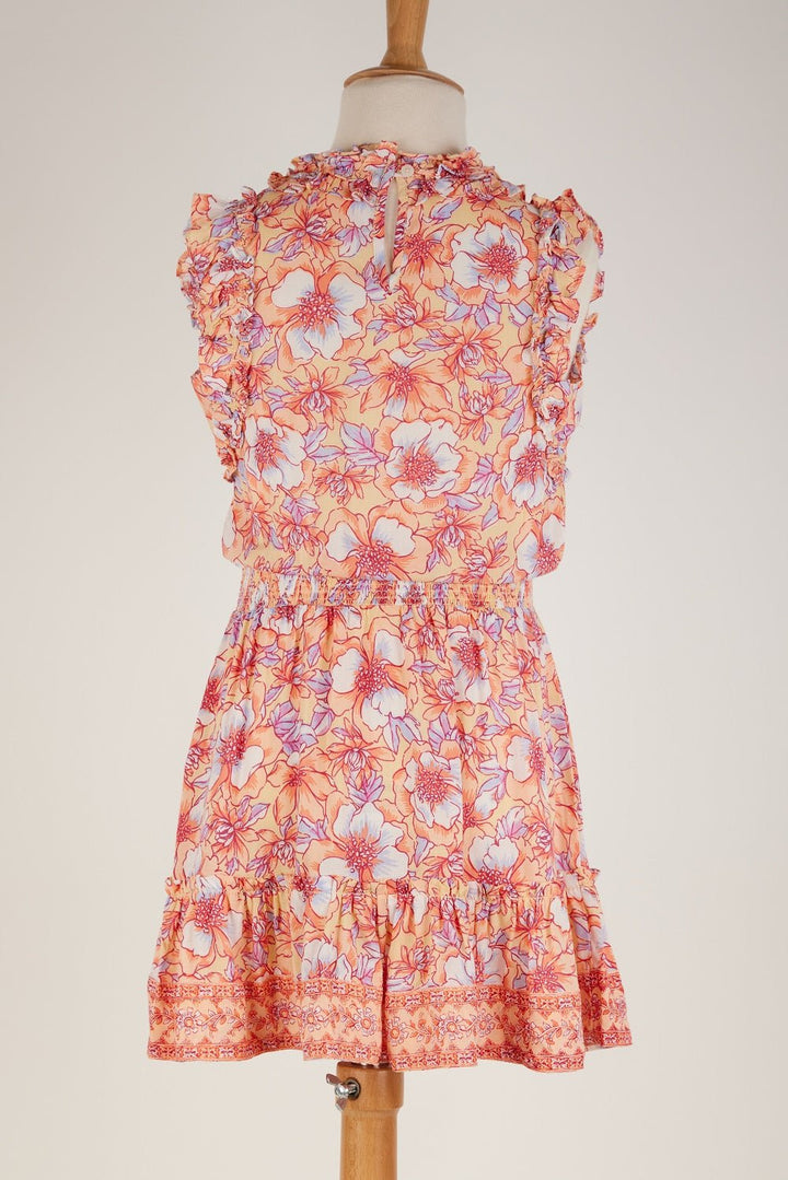 Kids Mini Dress Triny Yellow Dalia