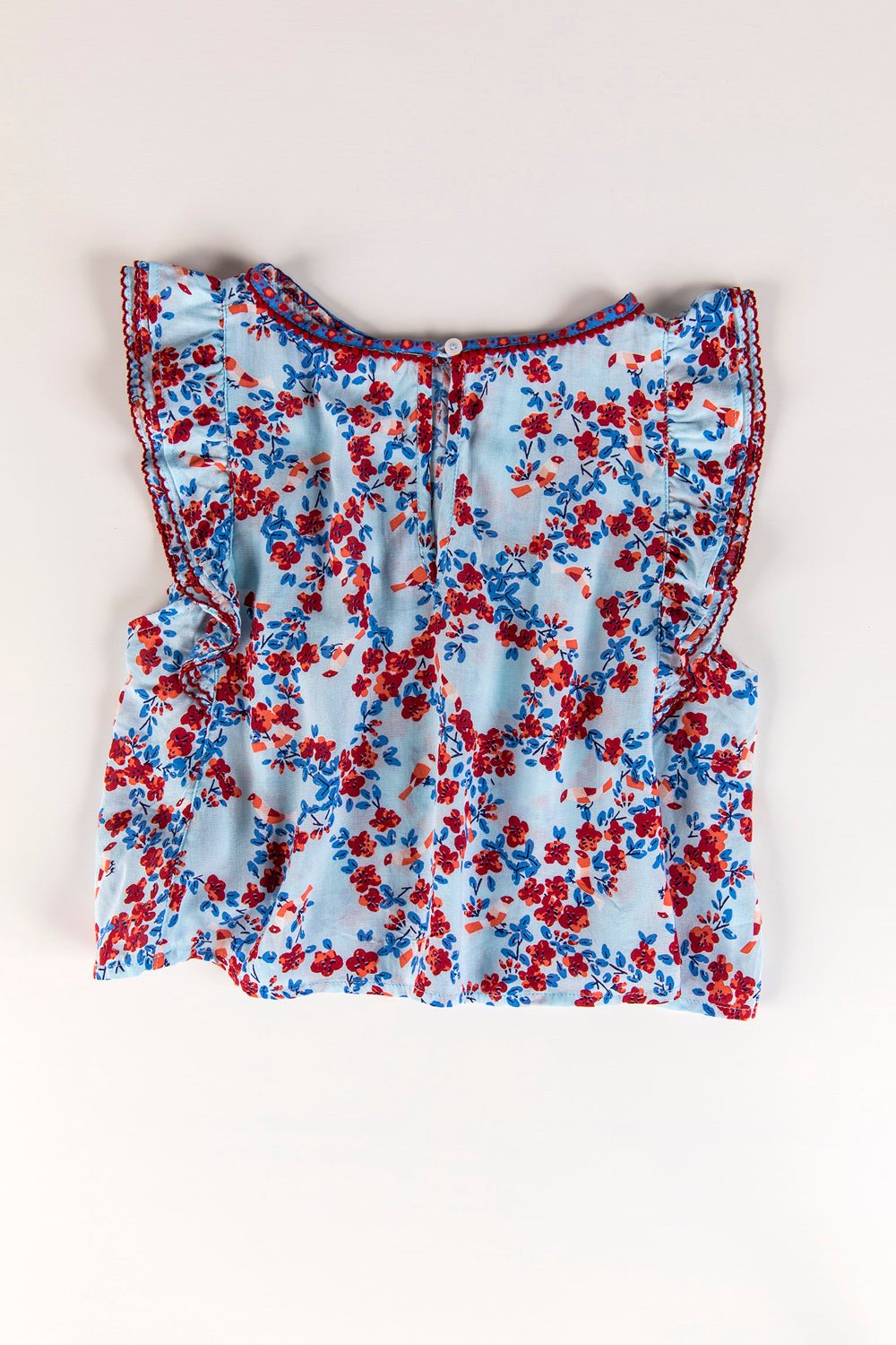 Poupette St Barth Kids Top Blouse Amber